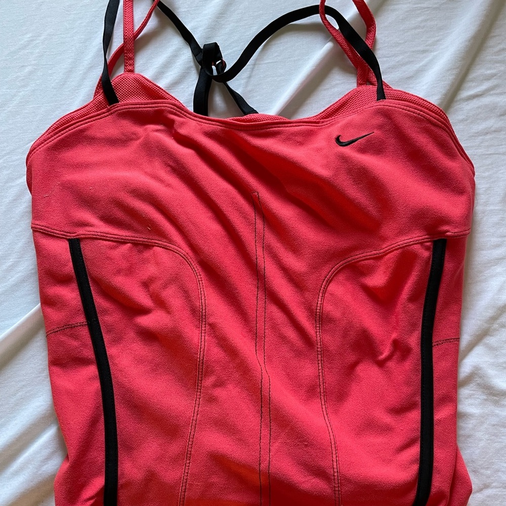 Vintage Pink Nike Exercise Tank Top